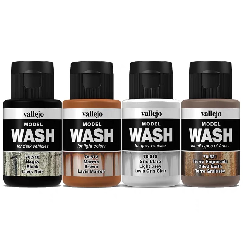 Tamiya Model Paint Set - Модельная краска Vallejo с эффектом старения,