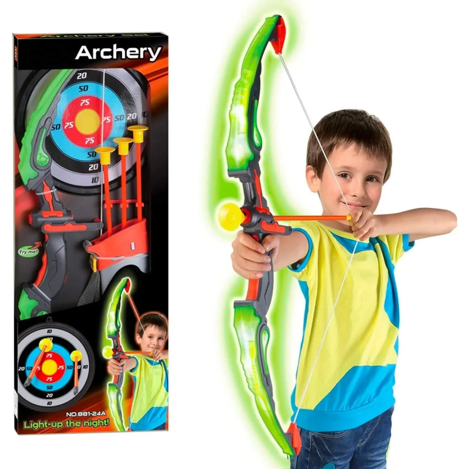Kids Outdoor Archery Set - Детский набор луков и стрел, стрельба