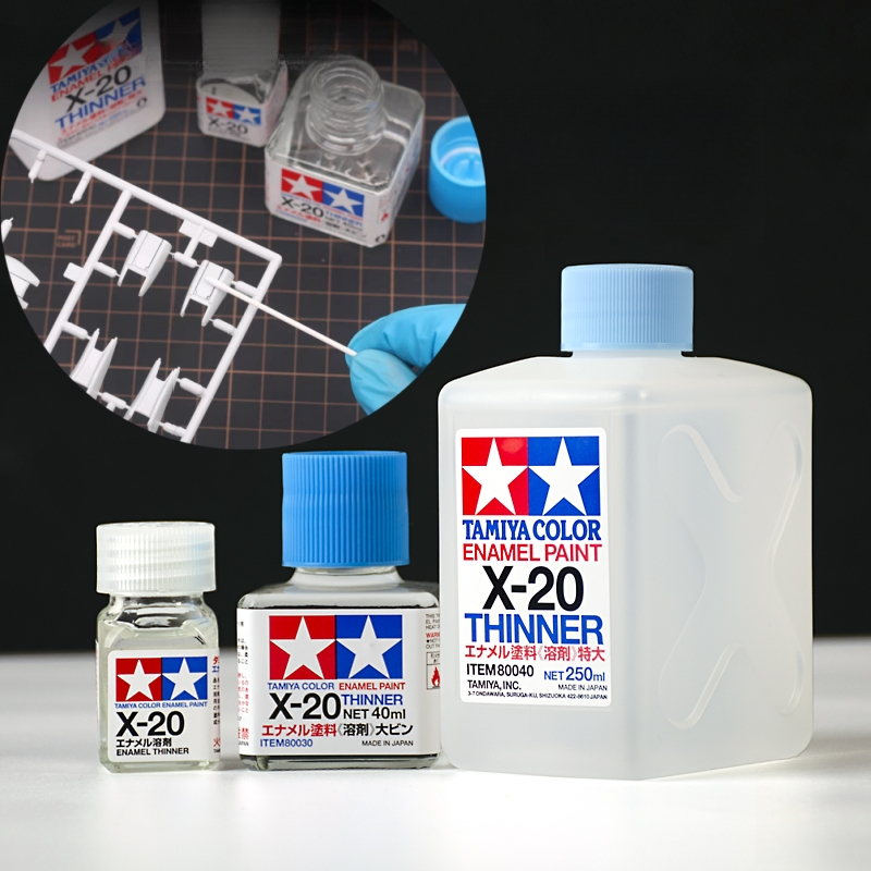Tamiya Model Paint Set - 10/40/250 мл/бутылка, модель пигмента, маслостойкость, разбавитель,