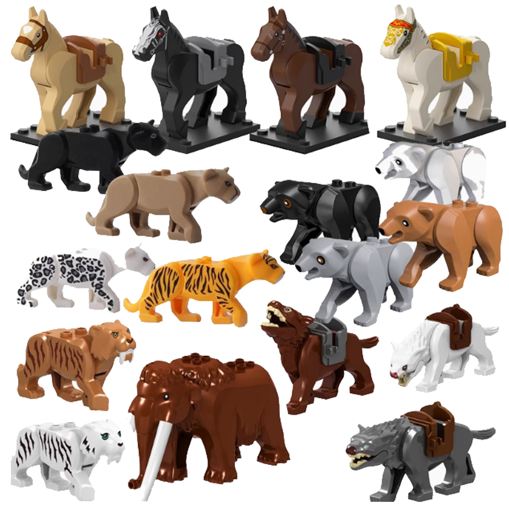 Lego Set Creator - MOC город животные строительные блоки коза