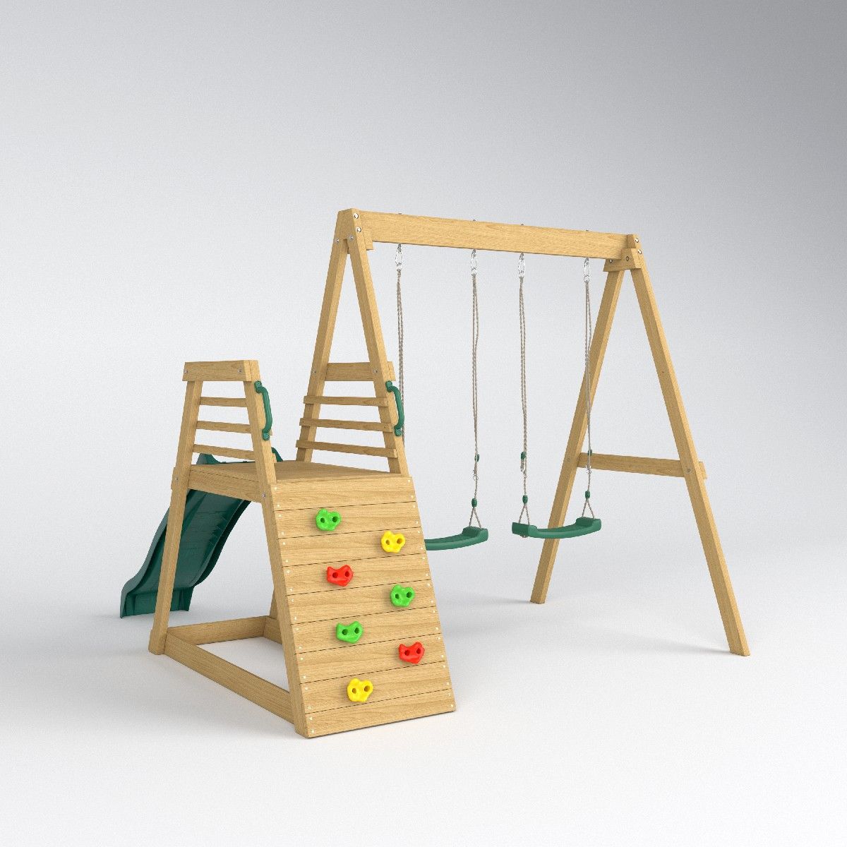 Kids Outdoor Swing Set With Slide - 2026 Надувная игровая площадка для детей