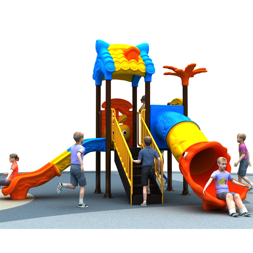 Kids Outdoor Swing Set With Slide - Лидер продаж, детское оборудование для парка