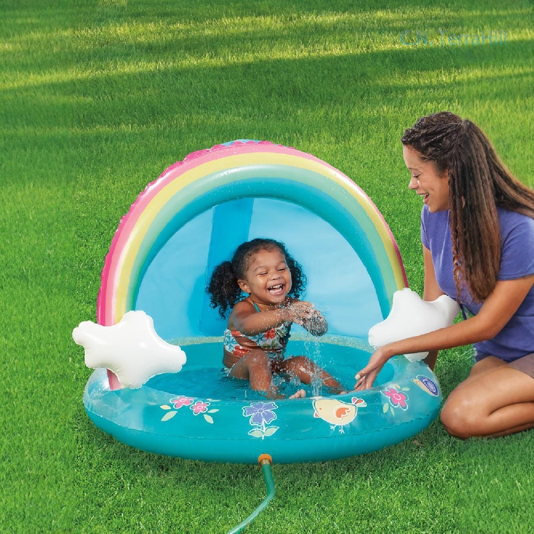 Надувной бассейн для детей с р – обзор и цена Kids Outdoor Water Table