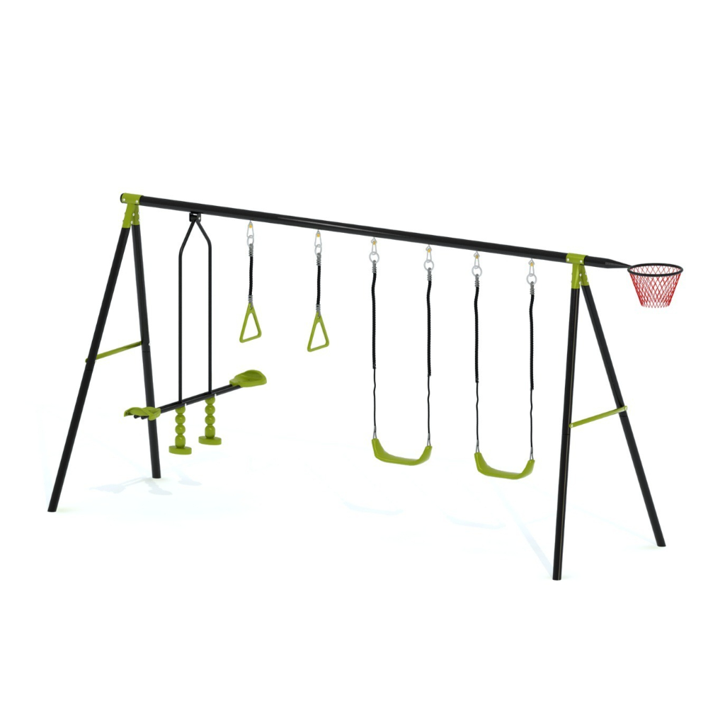 Детский игровой комплекс 3-в-1 – обзор и цена Kids Outdoor Swing Set With Slide