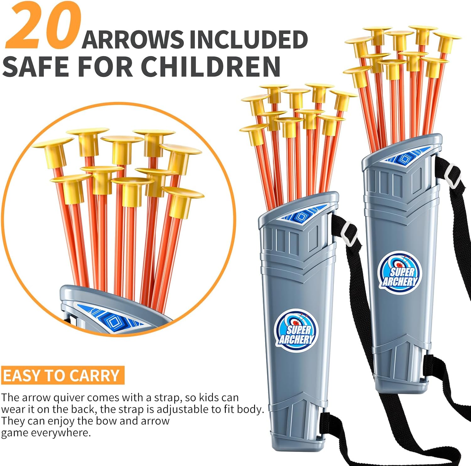 Набор луков и стрел для детей  – обзор и цена Kids Outdoor Archery Set