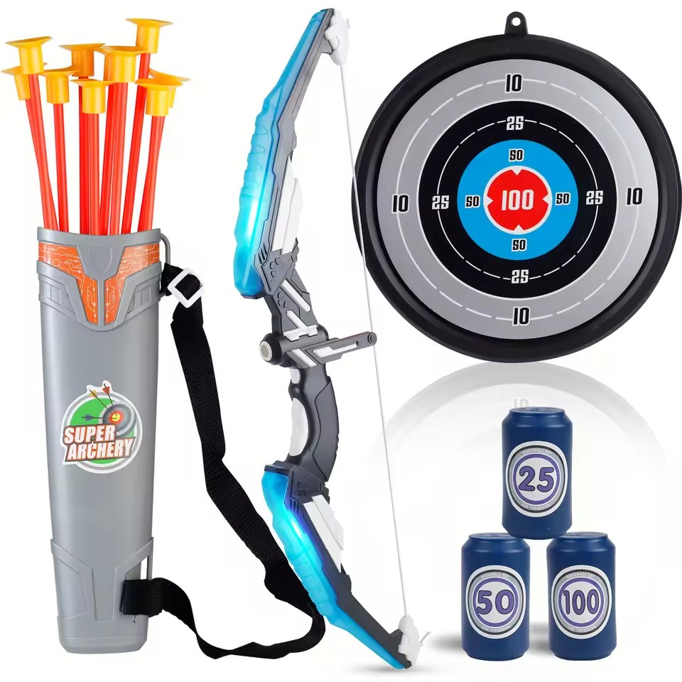 Детский светодиодный набор игр – обзор и цена Kids Outdoor Archery Set