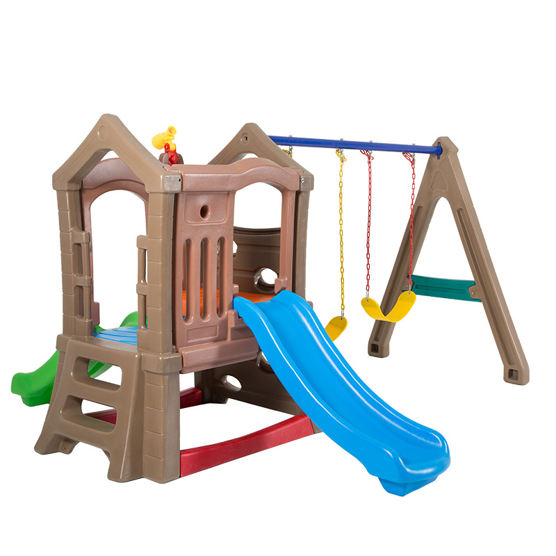 Высококачественная детская пла – обзор и цена Kids Outdoor Swing Set With Slide
