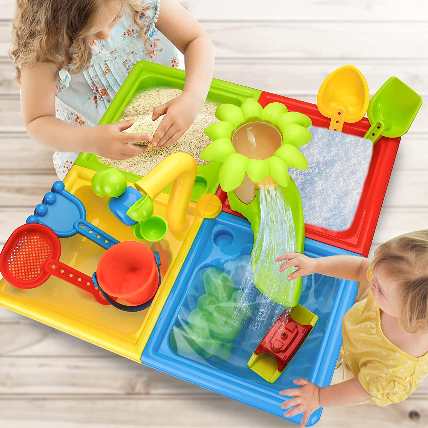 Пляжный стол, песок, игрушки д – обзор и цена Kids Outdoor Water Table