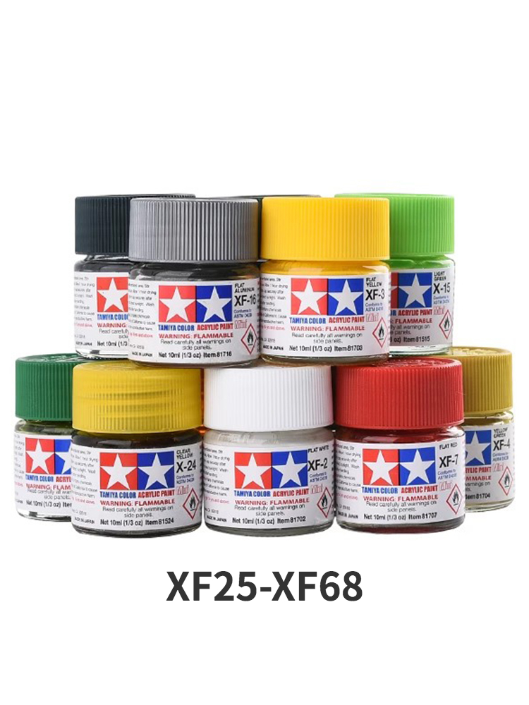 TAMIYA акриловая краска XF25-X – обзор и цена Tamiya Model Paint Set