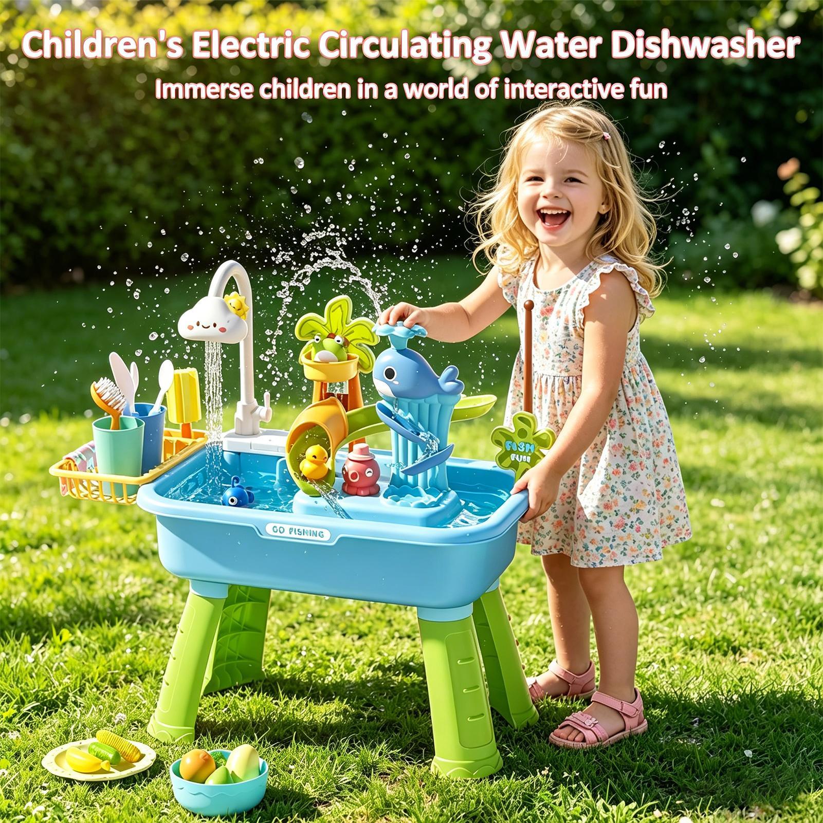 Детские кухонные игрушки: элек – обзор и цена Kids Outdoor Water Table