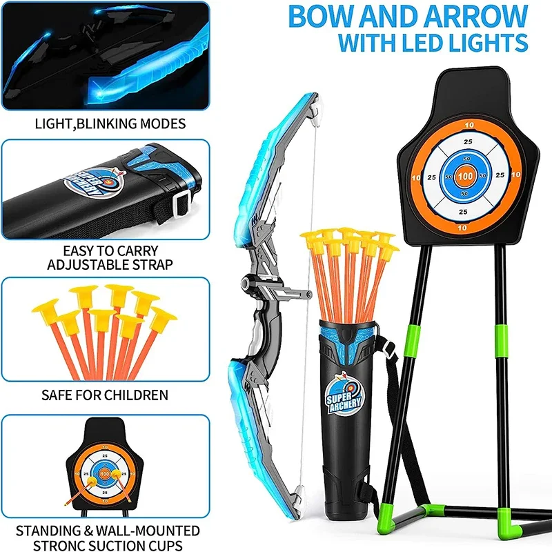 Лук и стрелы для детей, детски – обзор и цена Kids Outdoor Archery Set