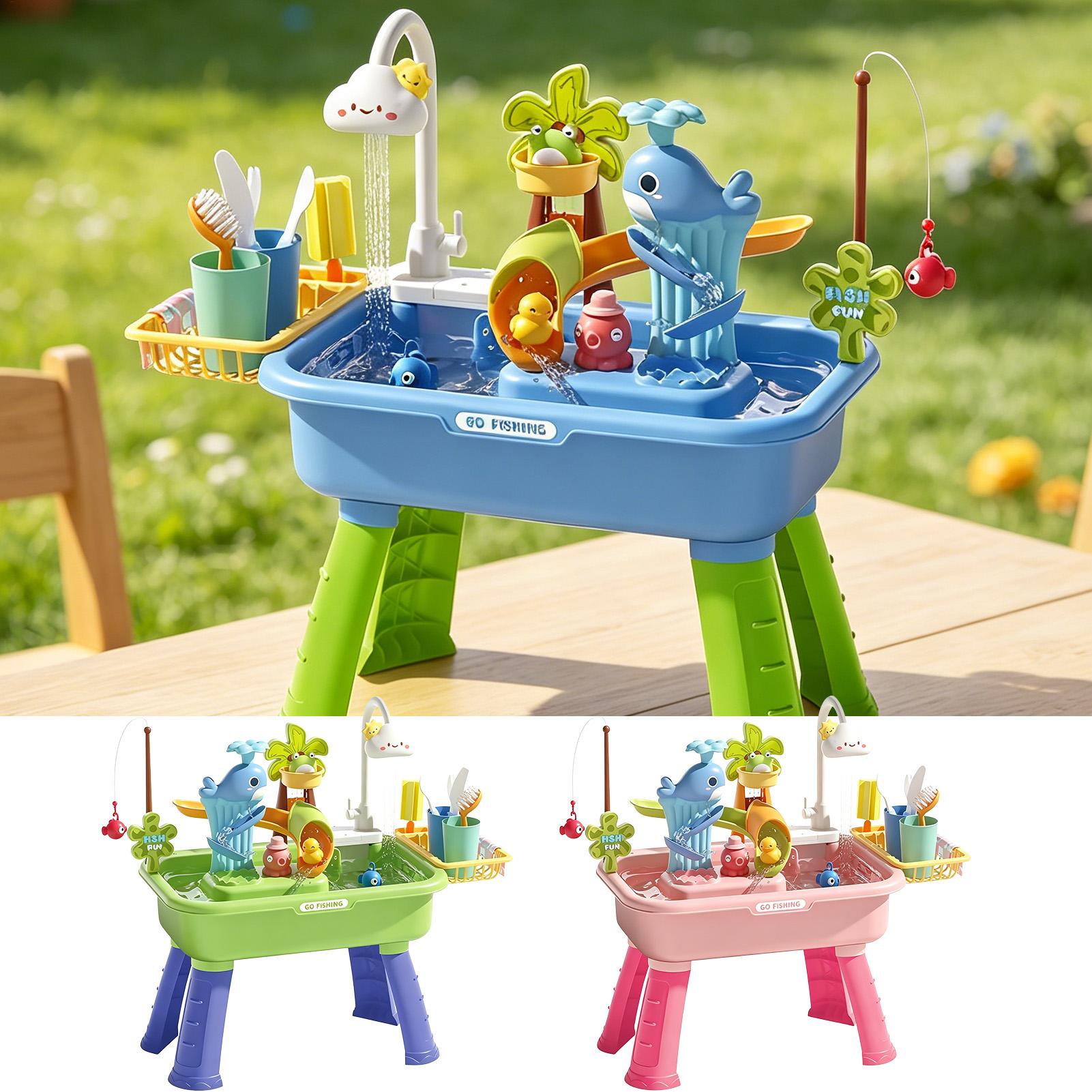 Детский водный стол с насосом, – обзор и цена Kids Outdoor Water Table