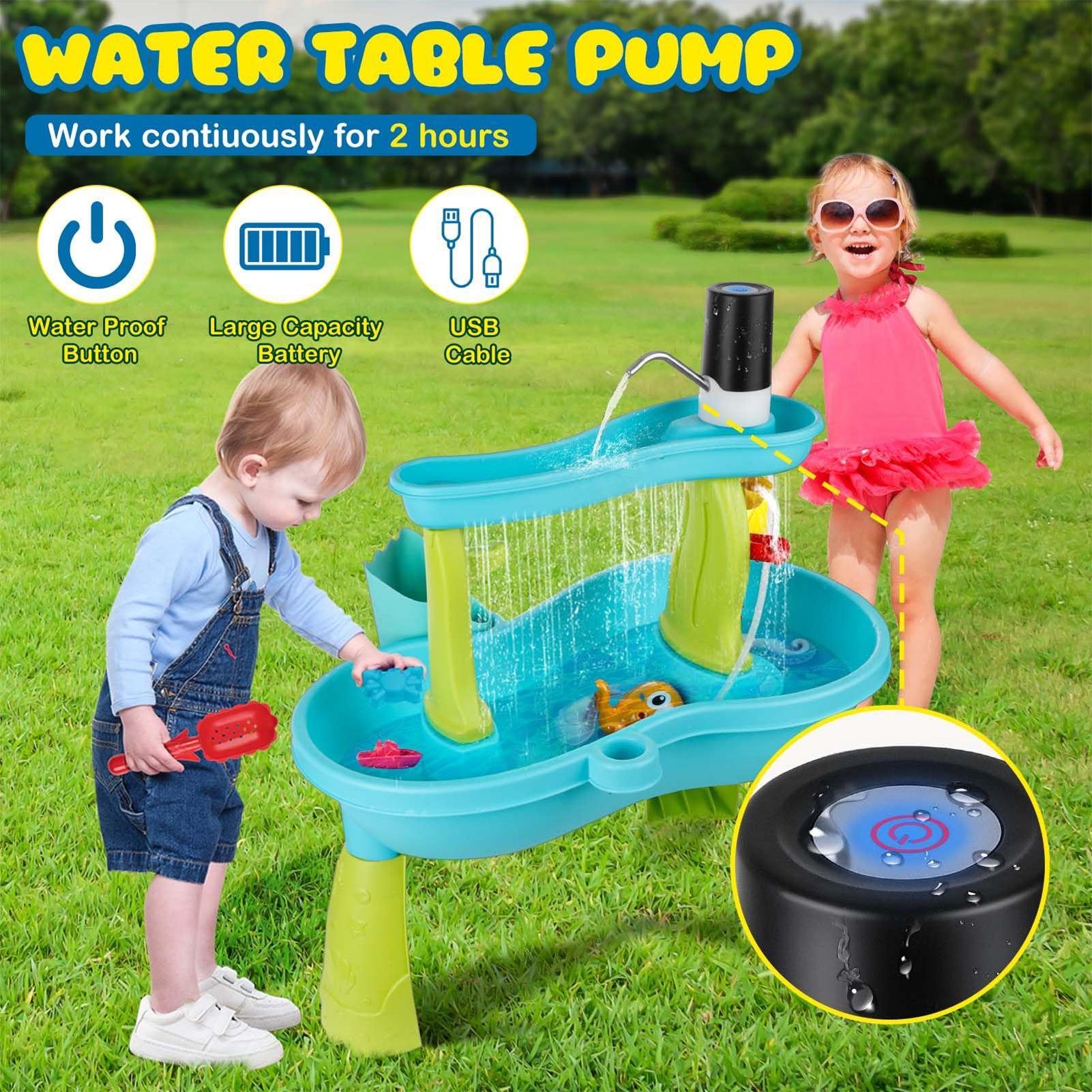 Маленький беспроводной перезар – обзор и цена Kids Outdoor Water Table