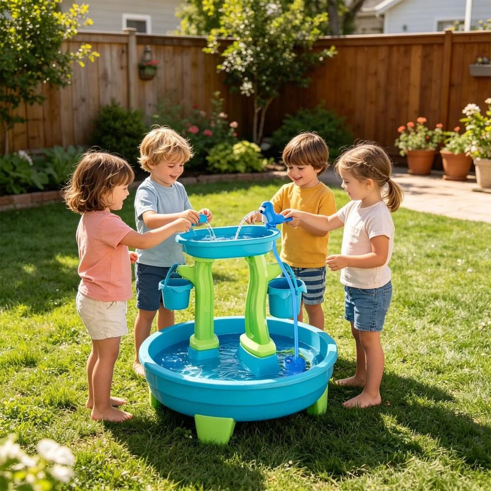 Портативный насос для водных и – обзор и цена Kids Outdoor Water Table