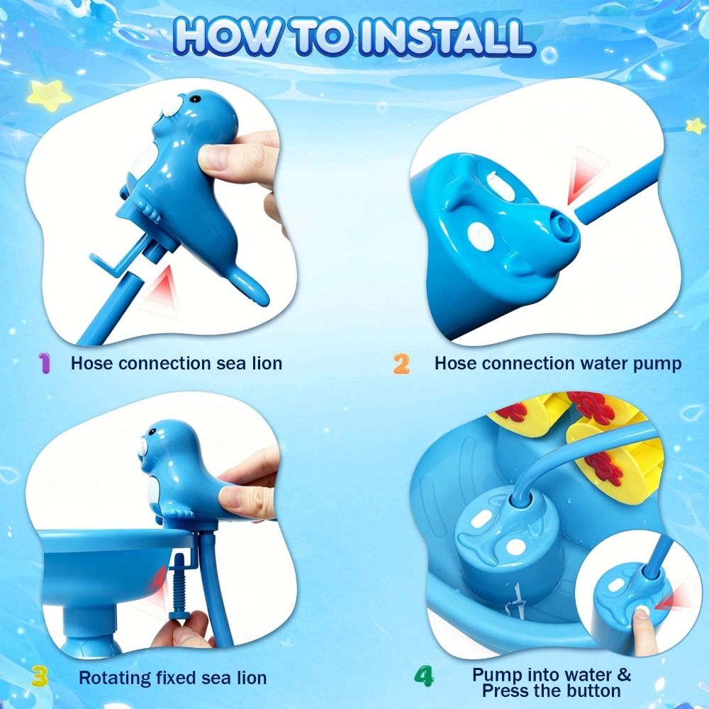 Портативный насос для водных и – обзор и цена Kids Outdoor Water Table