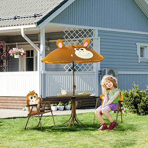 Детский набор стола и стульев  – обзор и цена Kids Outdoor Umbrella For Table