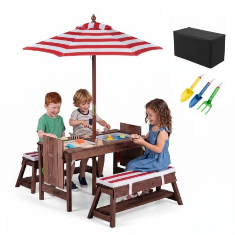 Детский уличный стол для пикни – обзор и цена Kids Outdoor Water Table