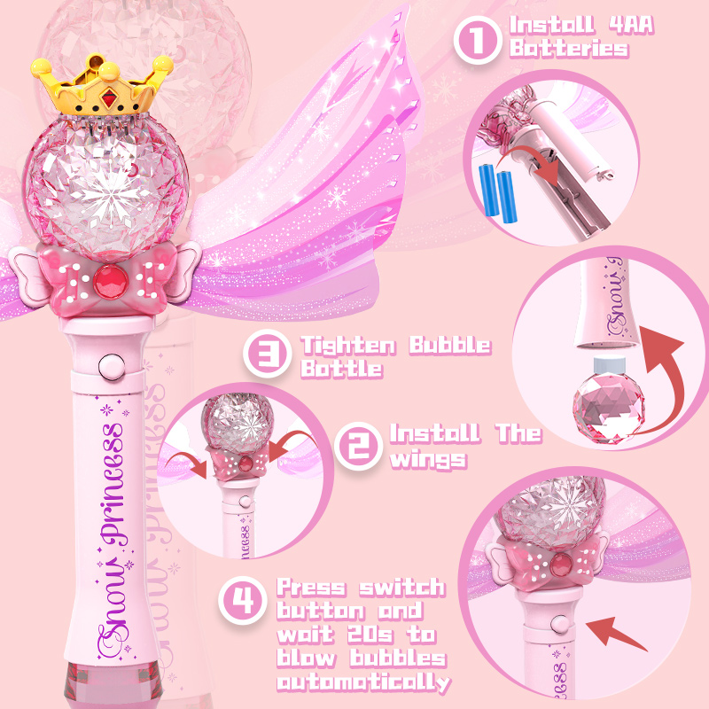 Электрическая автоматическая п – обзор и цена Bubble Sword Wand