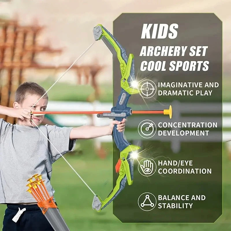Детский набор для стрельбы из  – обзор и цена Kids Outdoor Archery Set