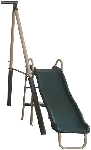 Уличный металлический игровой  – обзор и цена Kids Outdoor Swing Set With Slide