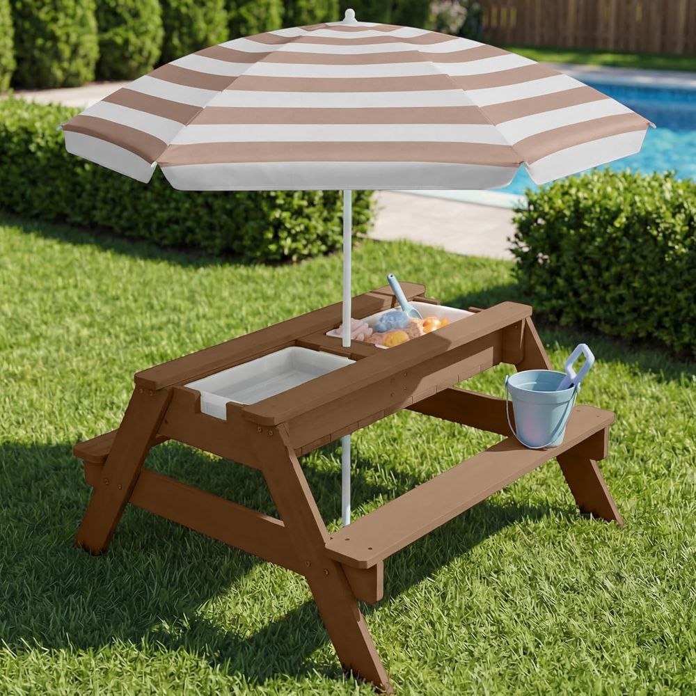 Детский стол для пикника с зон – обзор и цена Kids Outdoor Water Table