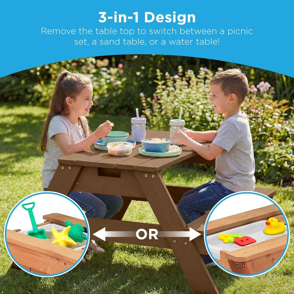 Детский стол для пикника с зон – обзор и цена Kids Outdoor Water Table