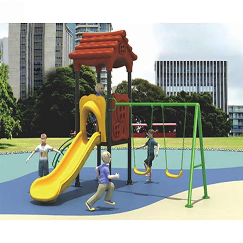Детское уличное игровое оборуд – обзор и цена Kids Outdoor Swing Set With Slide