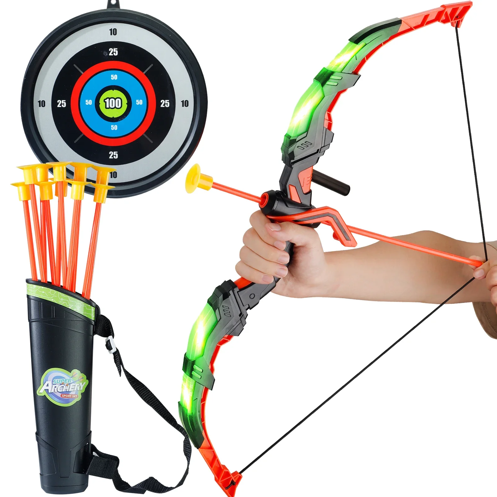 Детский светодиодный набор игр – обзор и цена Kids Outdoor Archery Set