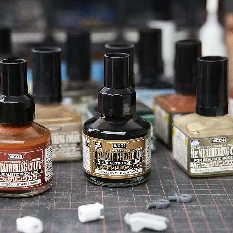 MR.HOBBY WC01-18 Жидкость для  – обзор и цена Tamiya Model Paint Set